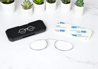 Esperto Nosey Silver reading glasses, view 2