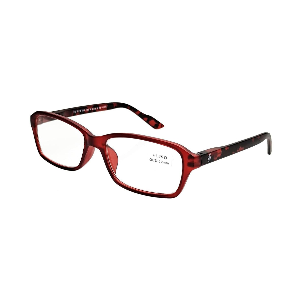 Esperto Martina Red reading glasses, view 3