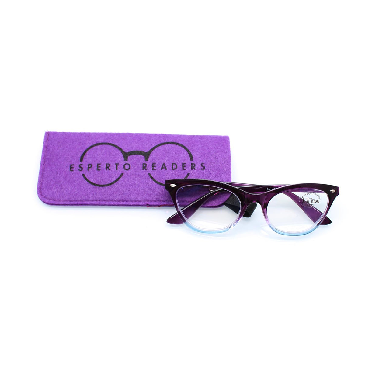 Esperto Catty Purple reading glasses, view 6