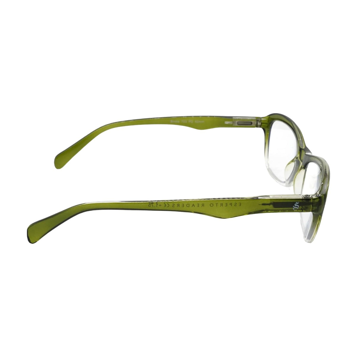 Esperto Birdie Olive Green reading glasses, view 6