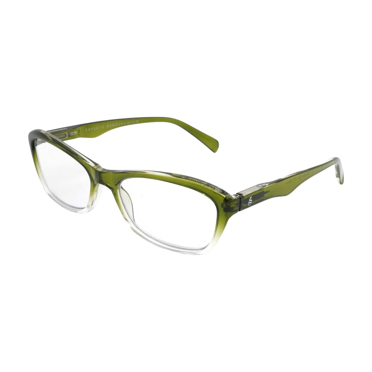 Esperto Birdie Olive Green reading glasses, view 3