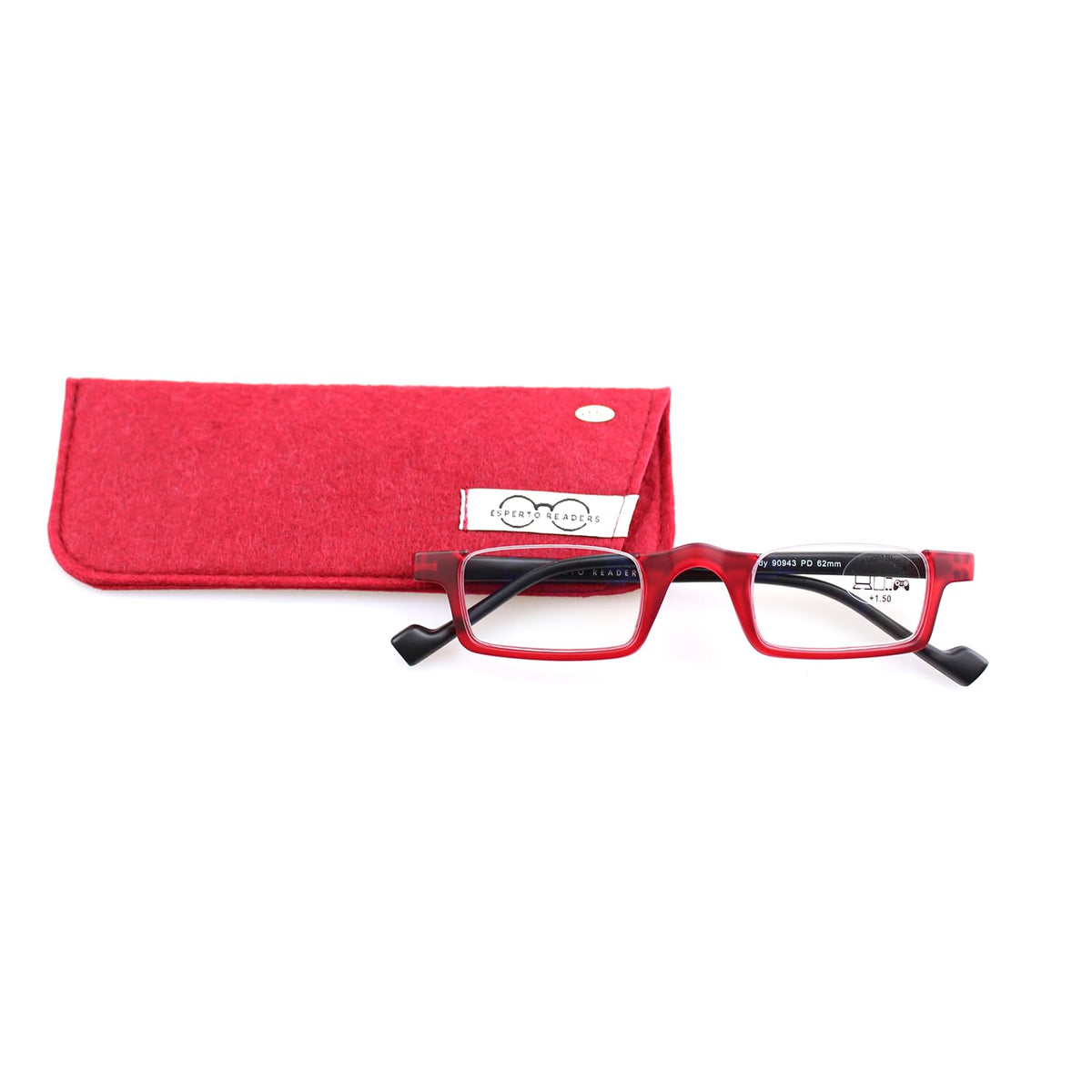 Esperto Roady Red reading glasses, view 2