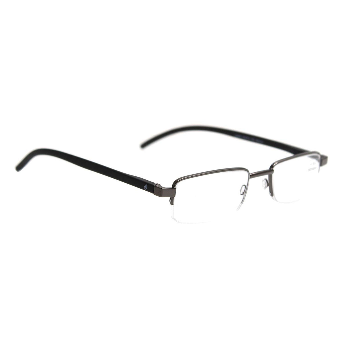 Esperto Lake Metallic Black reading glasses, view 3