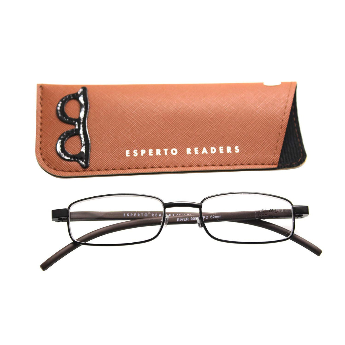 Esperto River Brown reading glasses, view 6