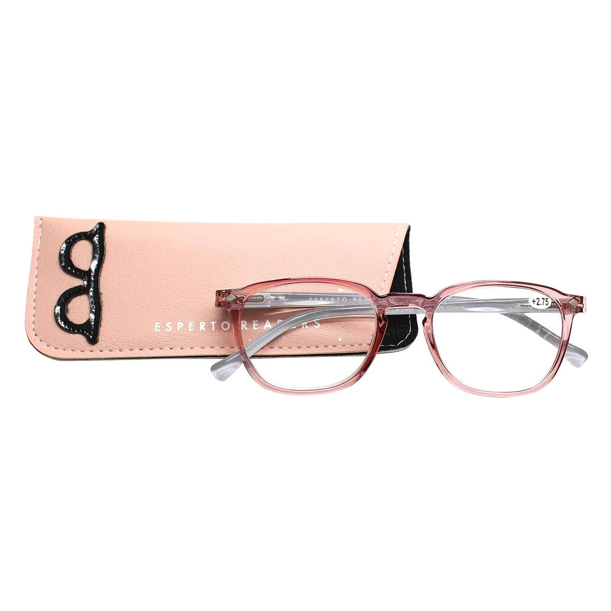 Esperto Rainy Pink reading glasses, view 7