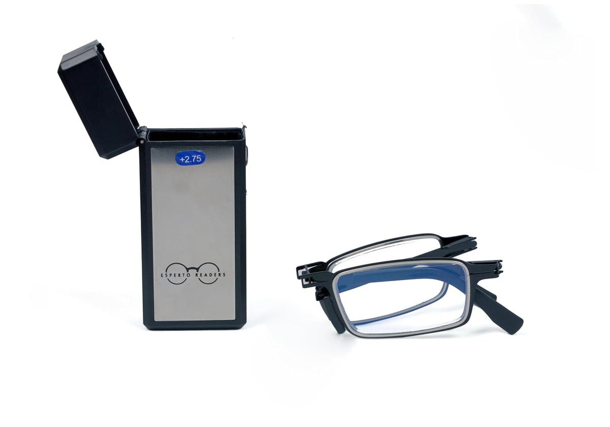 Esperto Lighter Black reading glasses, view 2