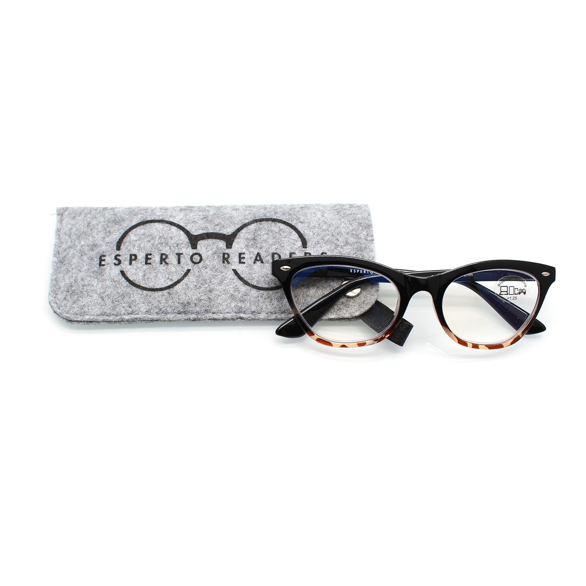 Esperto Catty Black reading glasses, view 6