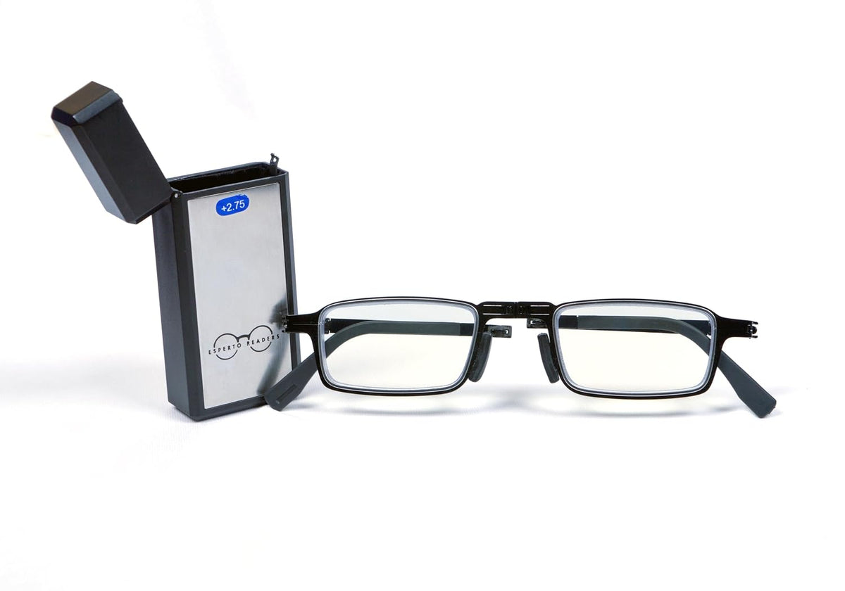 Esperto Lighter Black reading glasses, view 3