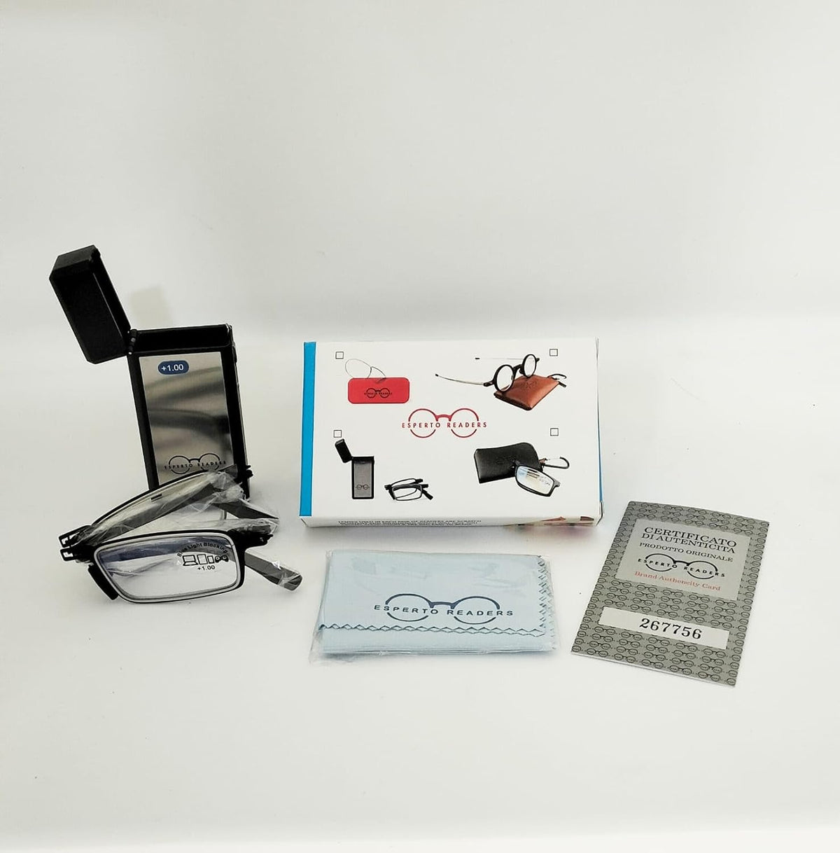 Esperto Lighter Black reading glasses, view 6