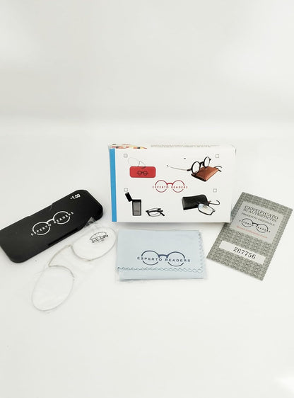 Esperto Nosey Silver reading glasses, view 5