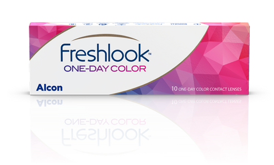 Alcon FreshLook One-Day Colour daily coloured contact lenses box