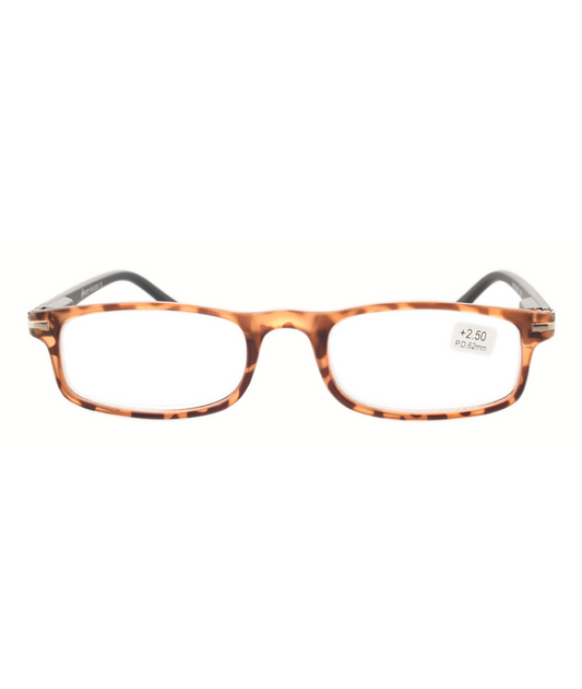 Esperto Readers | Race Reading Glasses Havana +1.0 to +3.0