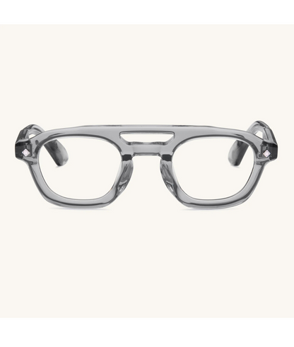Lunetterie Generale | Piece De Resistance Grey Crystal & Palladium