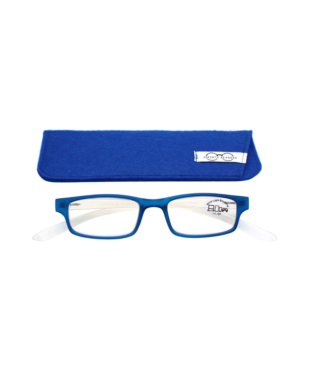 Esperto Readers | Necky Reading Glasses Blue +1.0 to +3.0