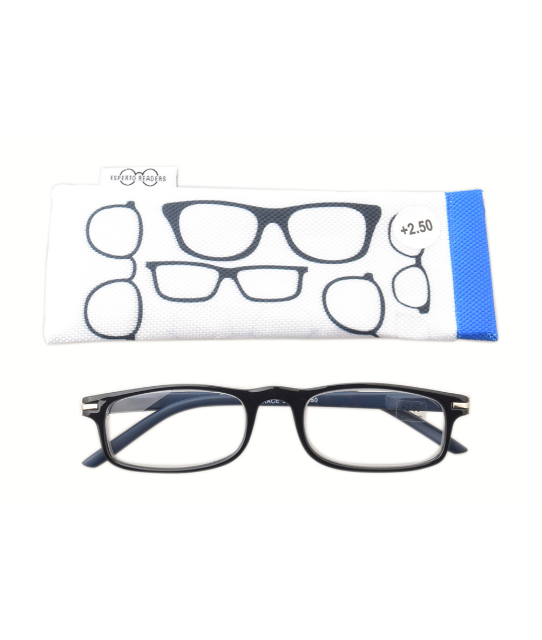 Esperto Readers | Race Reading Glasses BlackGrey +1.0 to +3.0