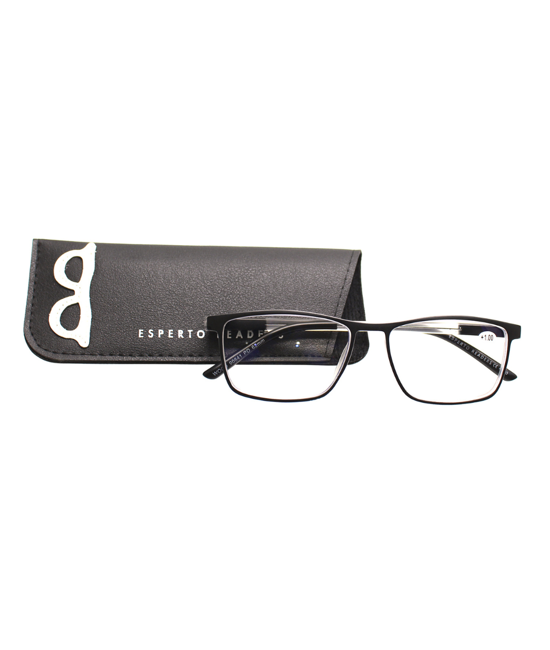 Esperto Readers | Wood Reading Glasses Black +1.0 to +3.0