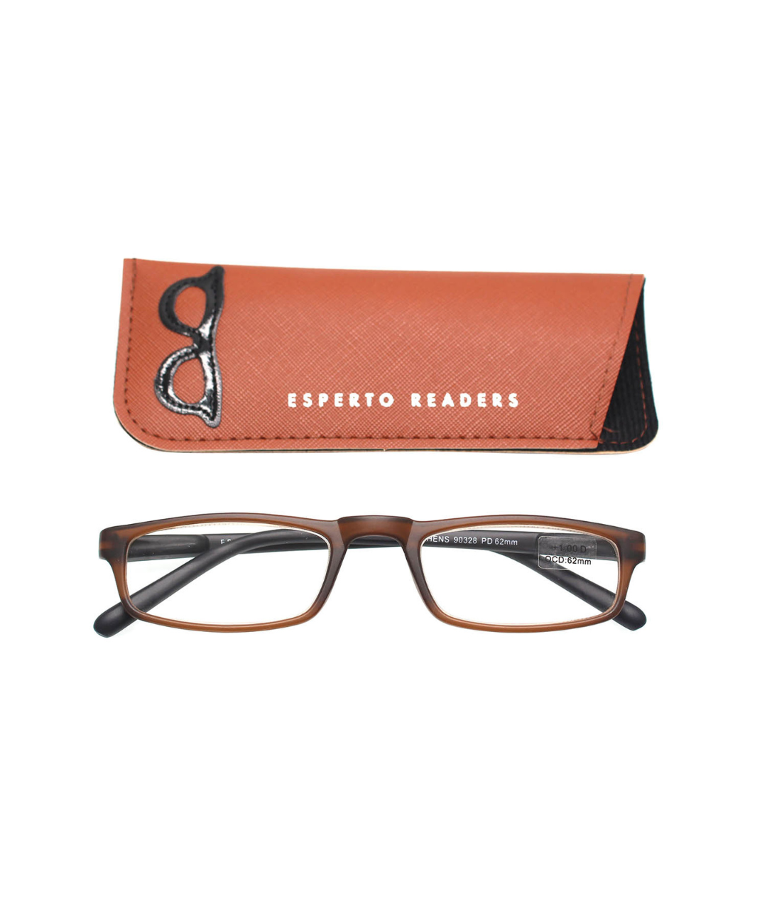 Esperto Readers | Athens Reading Glasses Brown +1.0 to +3.0