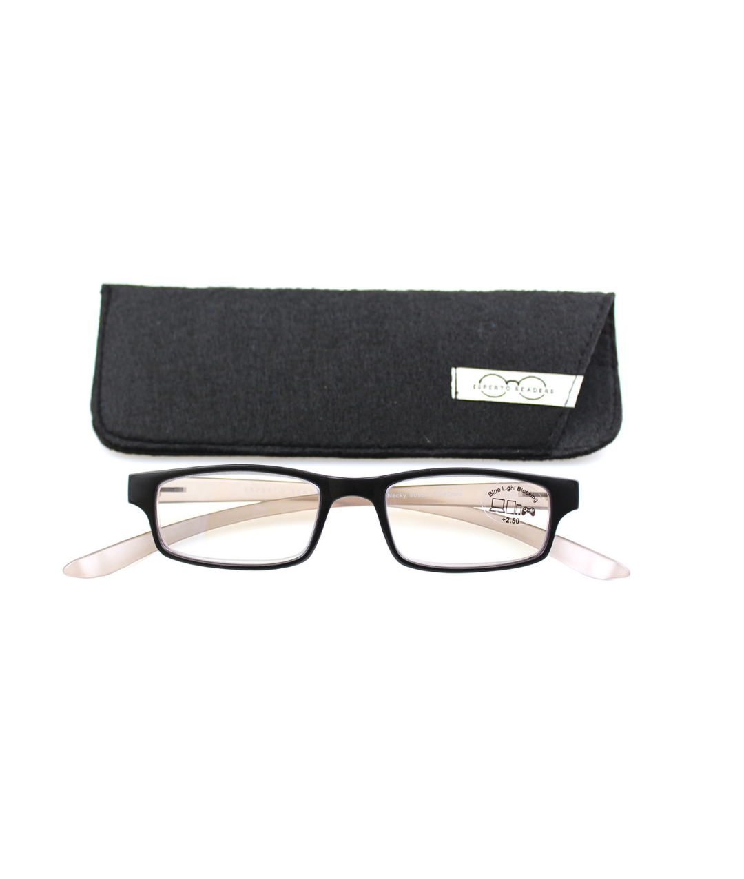 Esperto Readers | Necky Reading Glasses Black +1.0 to +3.0