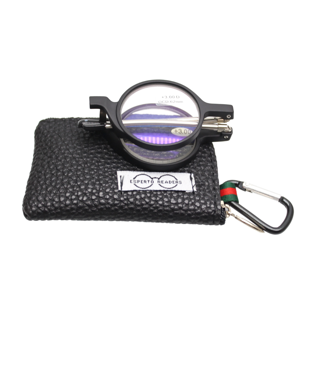 Esperto Readers | Orbit Reading Glasses Black +1.0 to +3.0