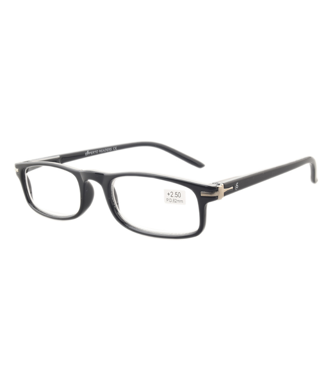 Esperto Readers | Race Reading Glasses Black +1.0 to +3.0