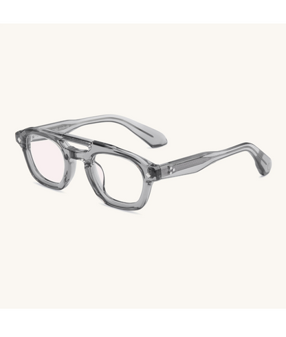 Lunetterie Generale | Piece De Resistance Grey Crystal & Palladium