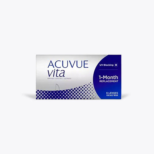 Acuvue Vita Monthly Disposable Contact Lenses (Pack of 6)