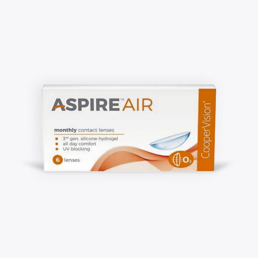 Aspire Air Monthly Disposable Contact Lenses (Pack of3 & 6)