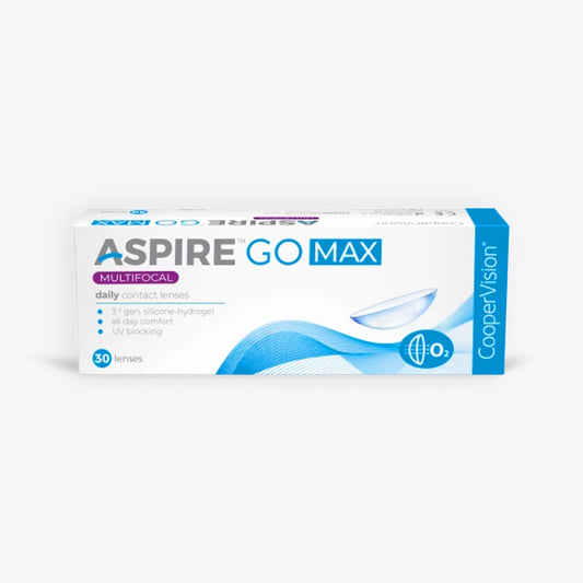 Aspire GO Max Multifocal Daily Disposable Contact Lenses (Pack of 30)