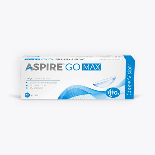Aspire GO Max Daily Disposable Contact Lenses (Pack of 30)