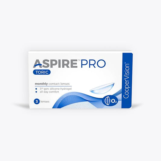 Aspire Pro Toric Contact Lenses For Astigmatism (Pack of 3)