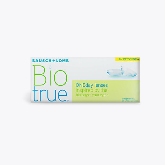 BioTrue ONEday Multifocal Daily Disposable Contact Lenses for Presbyopia (Pack of 30)
