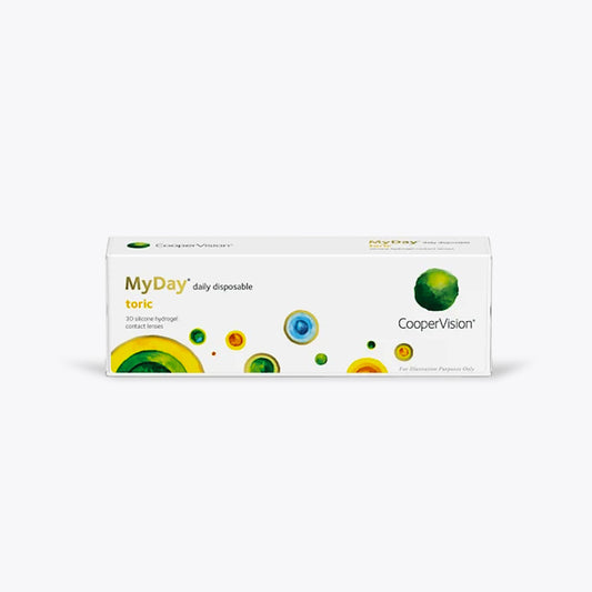 MyDay Toric Daily Disposable Contact Lenses for Astigmatism (Pack of 30)