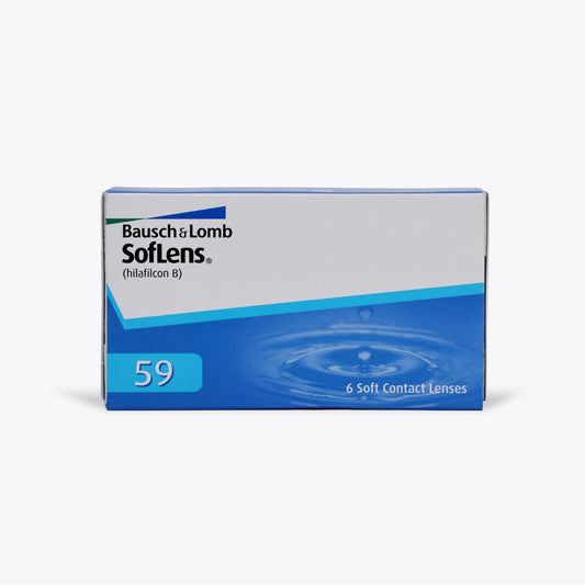 Soflens 59 Monthly Disposable Contact Lenses (Pack of 6)