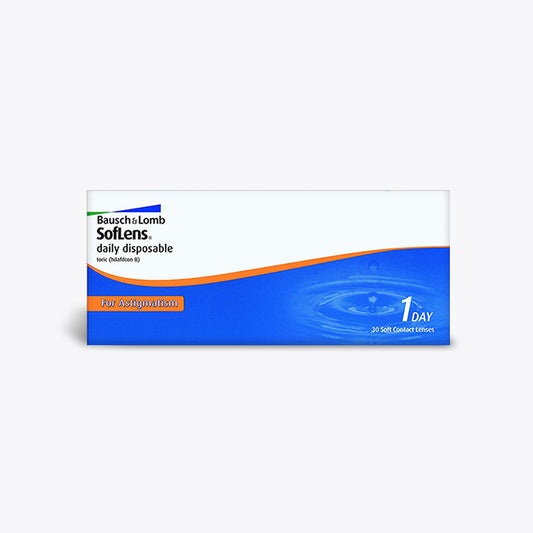 Soflens Toric Daily Disposable Contact Lenses for Astigmatism (Pack of 6)